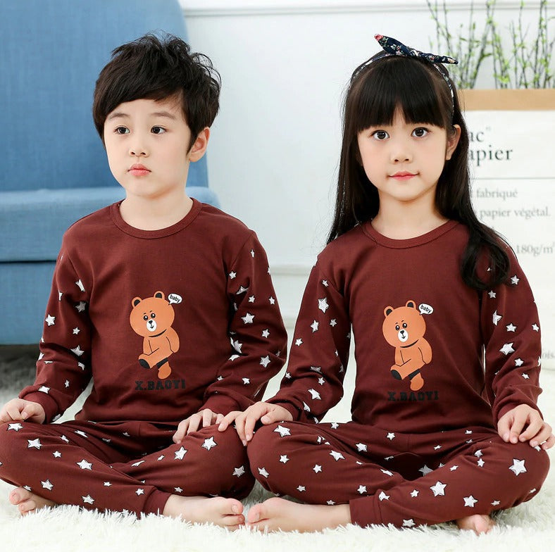 BEAR STARS PRINTED KIDS WEAR